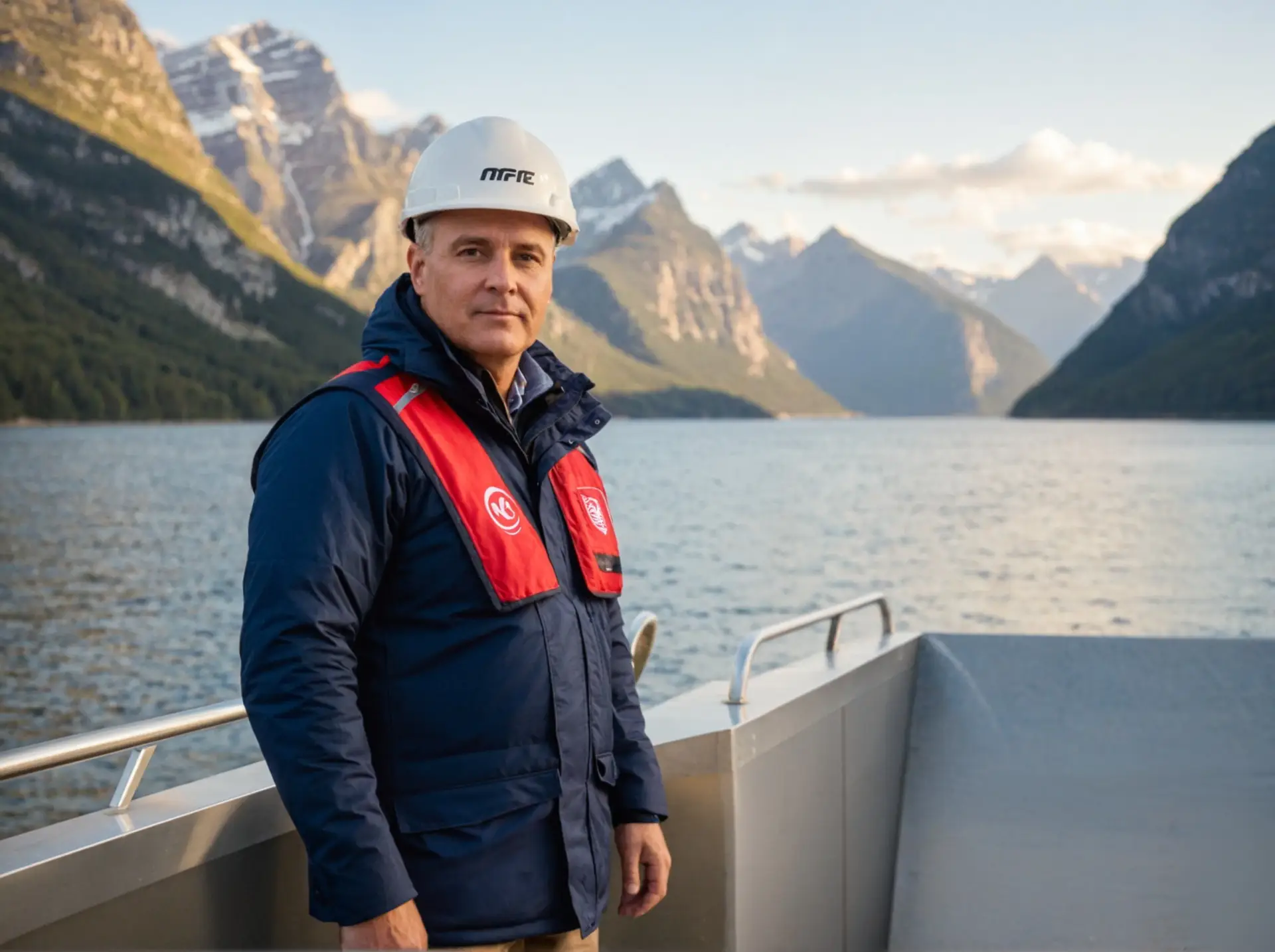 Maritimt mannskap på dekk