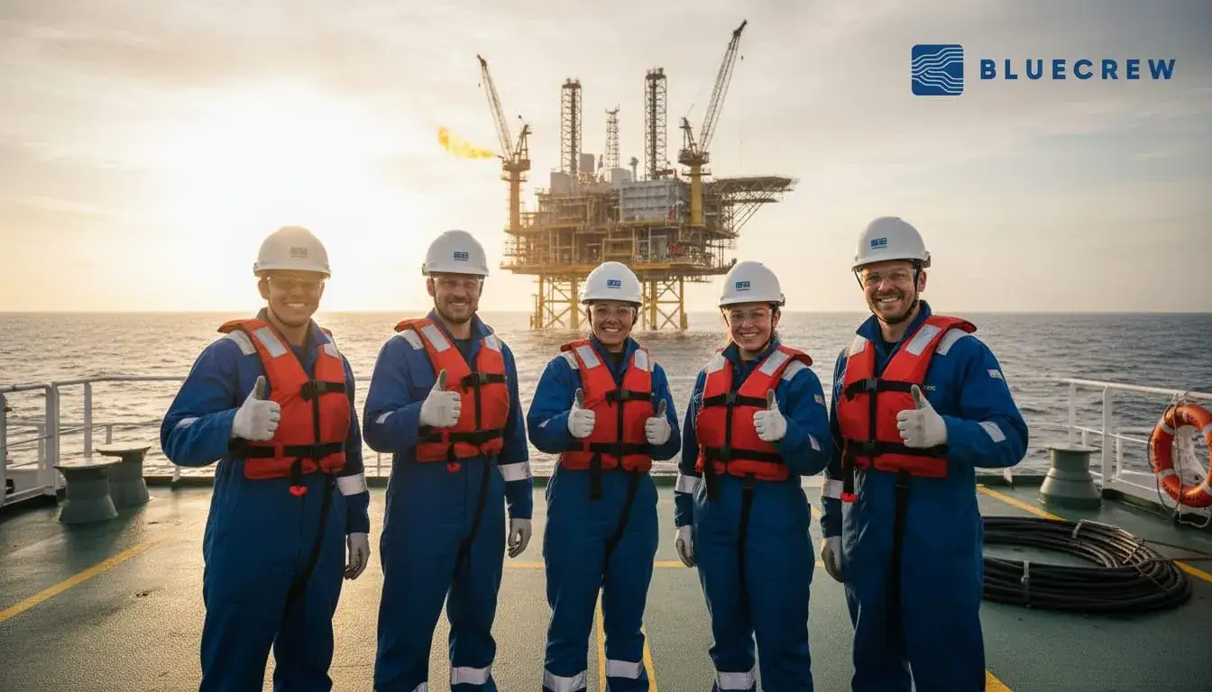 Offshore supply-skip i operasjon